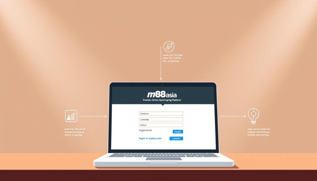 ขั้นตอนการสมัคร m88asia