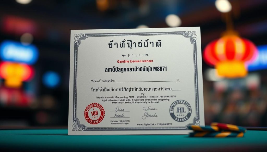 ใบอนุญาตพนัน