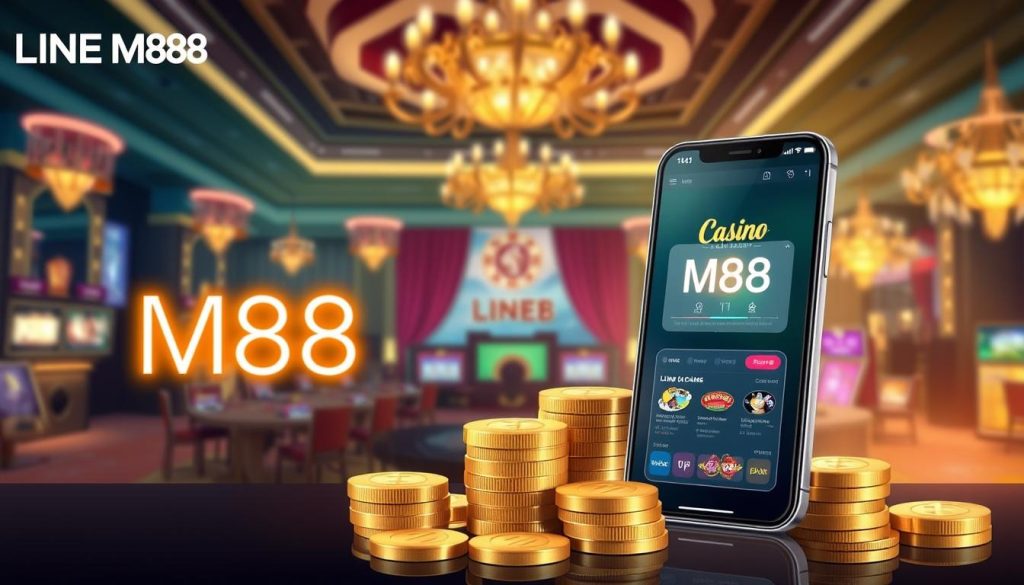 โปรโมชั่นคาสิโน LINE M88